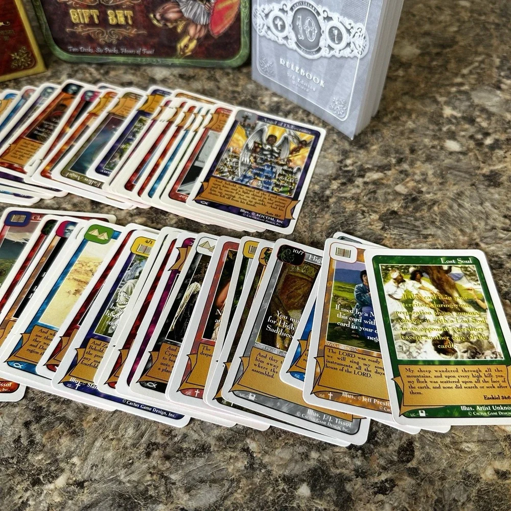 Redemption Trading Card Game TCG 10th Anniversary Gift Set with Tin ~163 Cards